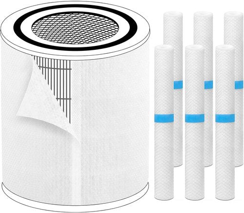Levoit Pre-Filter for Core 400s | 6-Pack Compatible with Model 400S-RF & LRF-C401S-WUS