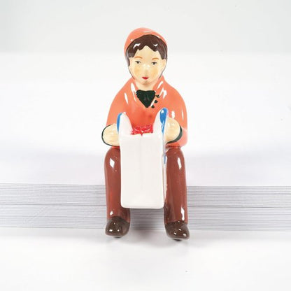 Department 56 Original Snow Village Figurine Set - People Sitting | Multicolor, Various Sizes