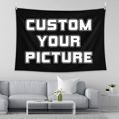 BlingPainting Custom Tapestry - Create Your Own Personalized Backdrop for Home Decor | 30" W x 30" L