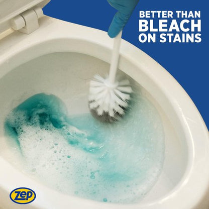 Zep Acidic Toilet Bowl Cleaner - 32 oz (Case of 4) - ZUATBC324 - Experience the Ultimate Cleaning Power with Our 2x Thicker Clinging Formula, Designed to Deliver a Professional-Quality Clean