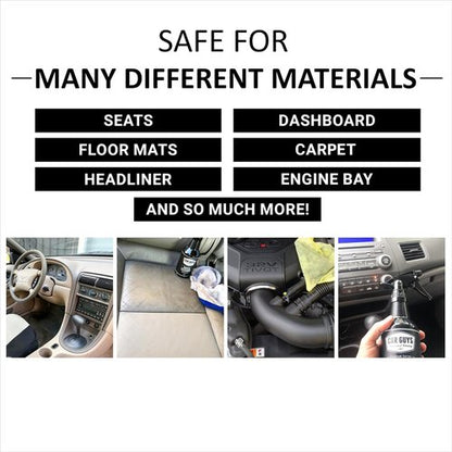 Car Guys Super Cleaner - Effective Interior Cleaner for Leather & Upholstery | 18 Oz Kit with Microfiber Towel