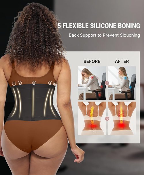 FeelinGirl Waist Trainer Belt - Tummy Control Ab Trimmer for Men & Women | Adjustable Triple Wrap Design
