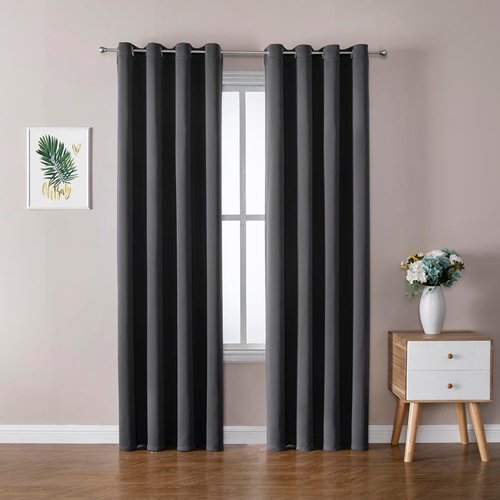 ChrisDowa Blackout Curtain - Custom Thermal Insulated Room Darkening Panel for Bedroom & Living Room