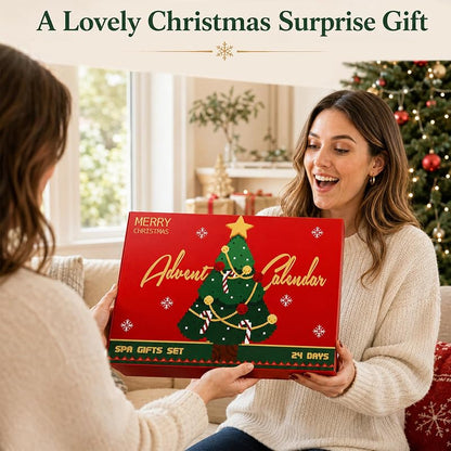 Bath Advent Calendar 24 Pcs – Spa Experience Gift Set