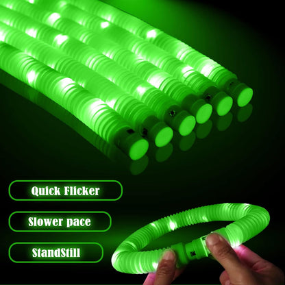 Skiennix Glow Sticks - 6PCS Glow in The Dark Party Favors for Kids & Adults | Perfect for Festivals & Raves