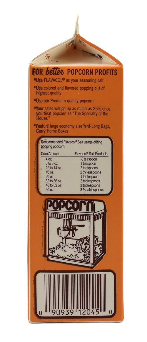 Gold Medal Flavacol Popcorn Salt - 35oz Seasoning for Perfectly Flavored Popcorn