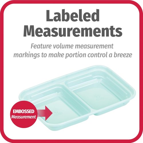 GoodCook Meal Prep Containers - 60-Piece Set, BPA-Free for Safe Food Storage