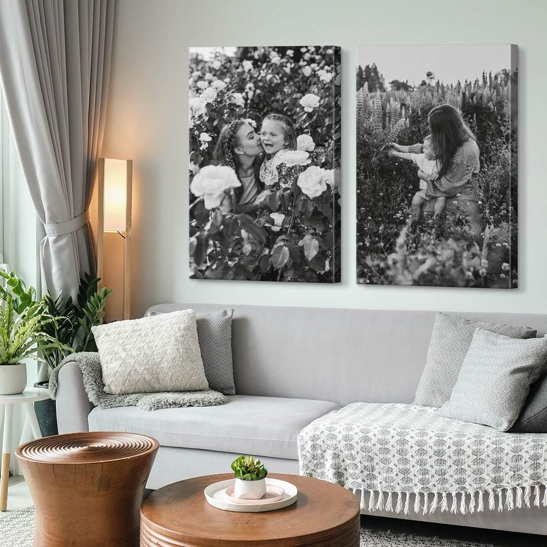 CANVAS ON DEMAND Custom Canvas Prints - Personalized Photo Wall Art for Family, Weddings & Pets | 11x14 Inch
