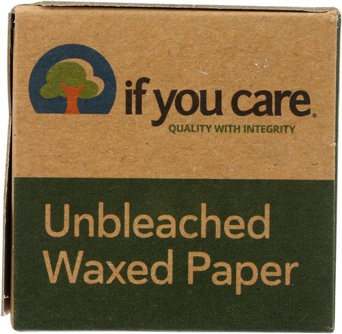 If You Care - All-Natural Unbleached Waxed Paper | Eco-Friendly 75 Sq Ft (Pack of 4)