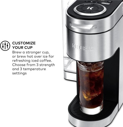 Keurig K-Supreme Plus Coffee Maker - MultiStream Technology, Customizable Strength & Temperature, 78oz Reservoir