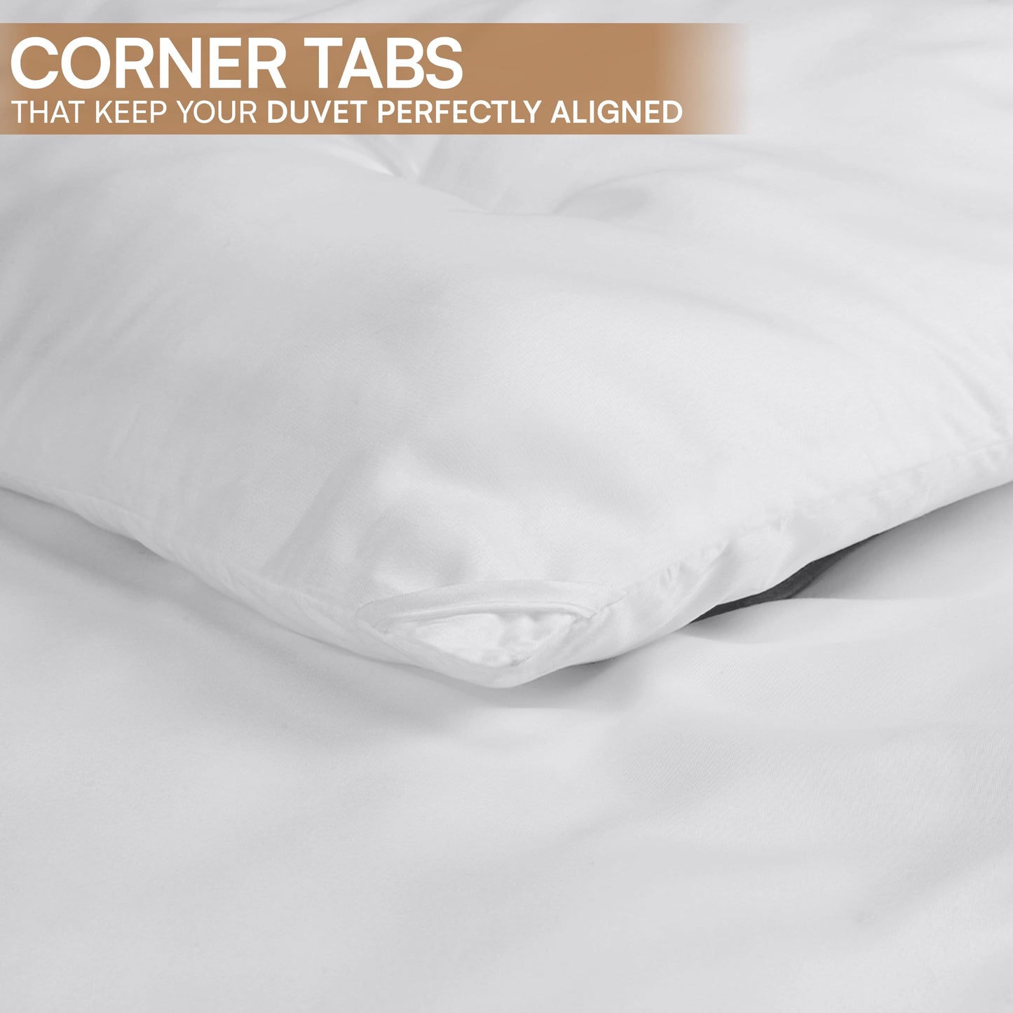 Utopia Bedding Comforters King Size, All Season Duvet Insert, Down Alternative King Comforter with Corner Tabs, Machine Washable Bed Comforter 90 x 102 Inches (White)