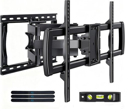 Full Motion TV Wall Mount Bracket - Fits 32-85 Inch TVs | Dual Articulating Arms, Tilt & Swivel, Max VESA 600x400mm