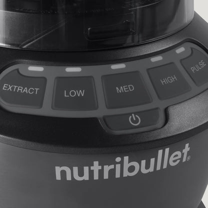 Nutribullet Full-Size Blender Combo 1200W - Powerful Dark Gray Kitchen Blender