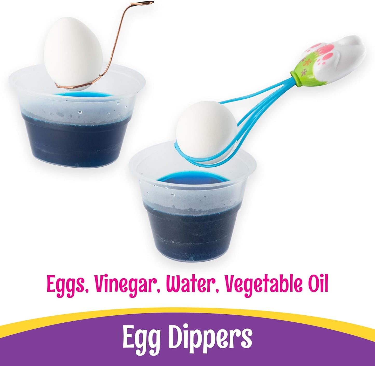 PAAS Easter Egg Decorating Bundle - Deluxe & Neon Kits with Food Safe Dye | 3 Piece Set for Family Fun
