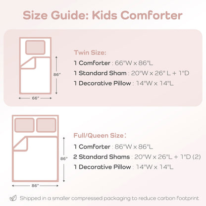 Mi Zone Kids Twin Comforter Set, Celestial Metallic Comforter Set Starry Sky, Moon & Sun Comforters, All Seasons Lightweight & Fluffy Comforter Bed Set, 1 Sham, Celia, Twin, Blush/Gold 3 Piece