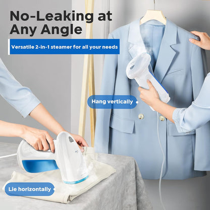 Bear Steamer | 1300W Handheld Clothes Steamer with 230ml Tank & Auto-Off Safety - Ideal for Home & Travel Wrinkle Removal