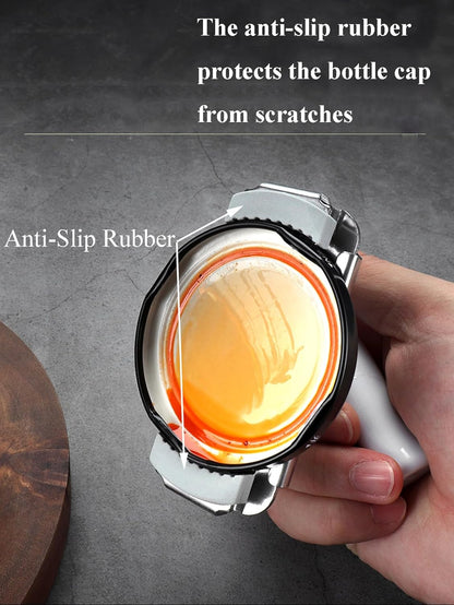 Skiennix Jar Opener - Easy Twist Design for Seniors with Arthritis | Adjustable Wood Handle Gripper