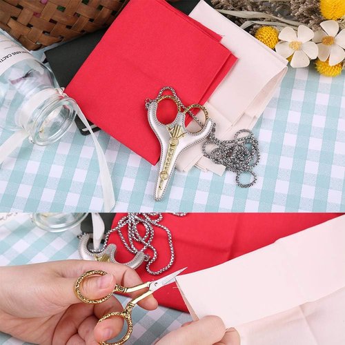 BUTUZE Embroidery Scissors - Exquisite Retro Design for Sewing & DIY Projects | Stainless Steel