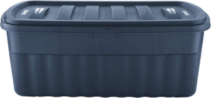 Rubbermaid 50 Gallon Roughneck Storage Tote - Durable, Reusable Plastic Bin for Organizing