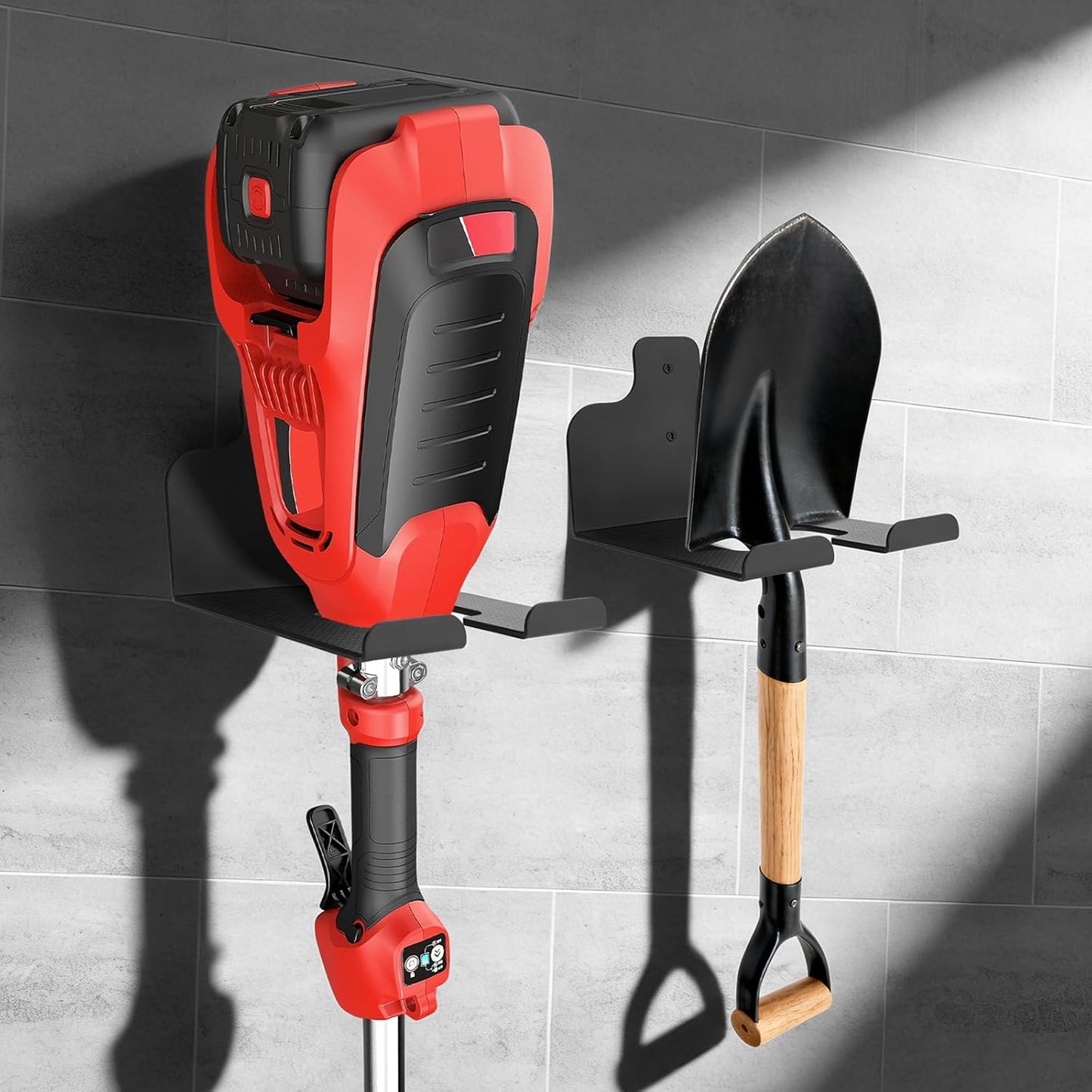 Weedeater Wall-Mounted Hanger - Garden Tool Holder for Weed Whackers & Trimmers | 1 Pack