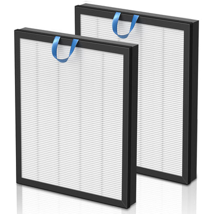 Vital 200S Replacement Filter for LEVOIT Vital 200S Vital 200S-P Air Purifier, High-Efficiency Activated Carbon, Vital 200S-RF, LRF-V201-WUS, 2 Pack, White