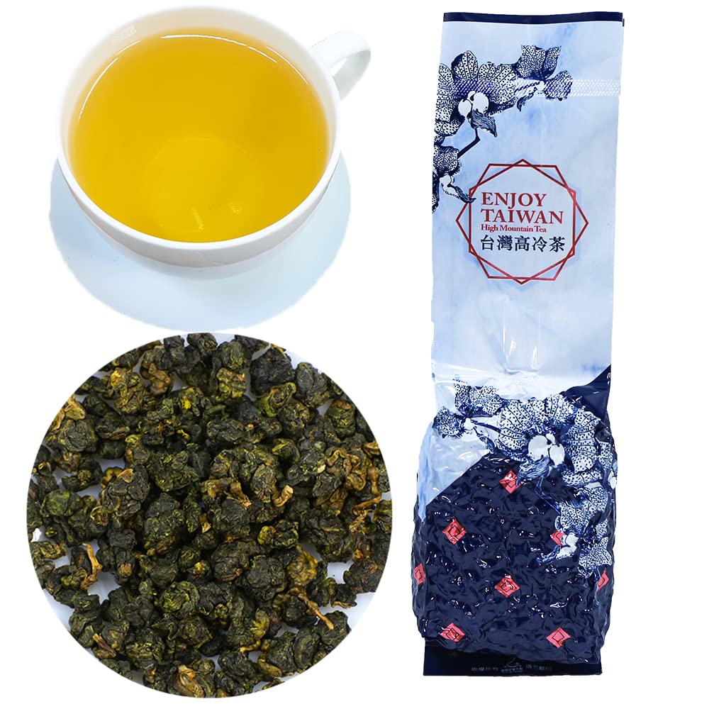 TEARELAE - Natural Taiwan Oolong Tea Loose Leaf - 5.29oz/150g - Alishan Hand-picked Premium High Mountain Tea From Taiwan - Gaoshan Cha Chinese Tea