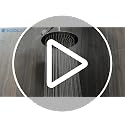 Voolan Rain Shower Head with Filter - Chrome 12-Inch High Flow Bathroom Rainfall