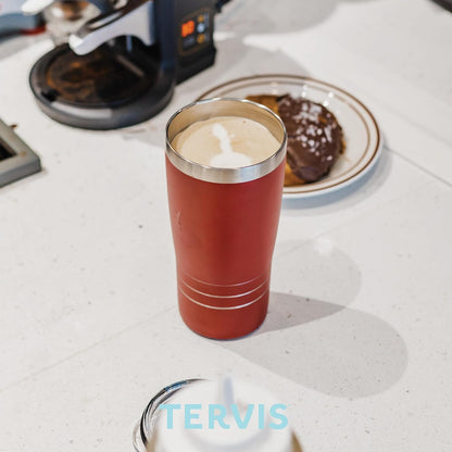 Tervis Traveler Insulated Tumbler - Keeps Drinks Hot & Cold | 20oz Stainless Steel Beachscape Design