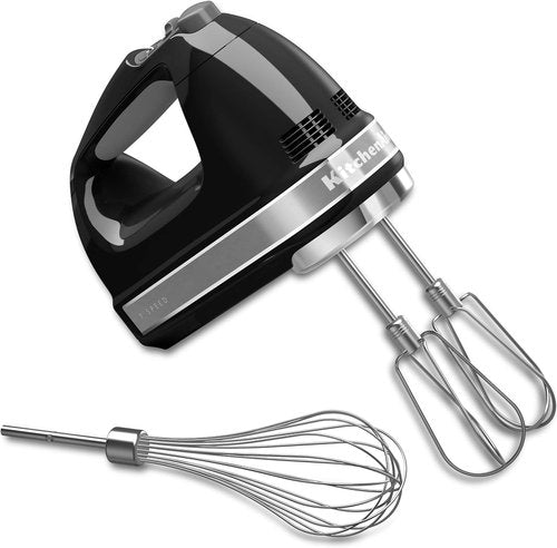 KitchenAid 7-Speed Hand Mixer - Powerful Mixing in Onyx Black | Versatile Kitchen Essential