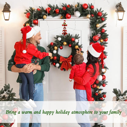 Regine Switzerland Wreath Hangers - 2 Pack Metal Over The Door Design for Christmas Decor