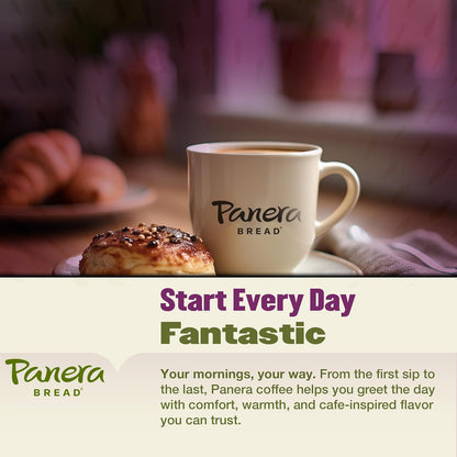 Panera Bread Hazelnut Crème Light Roast Coffee - Smooth Buttery Flavor, 100% Arabica, 60 Pods