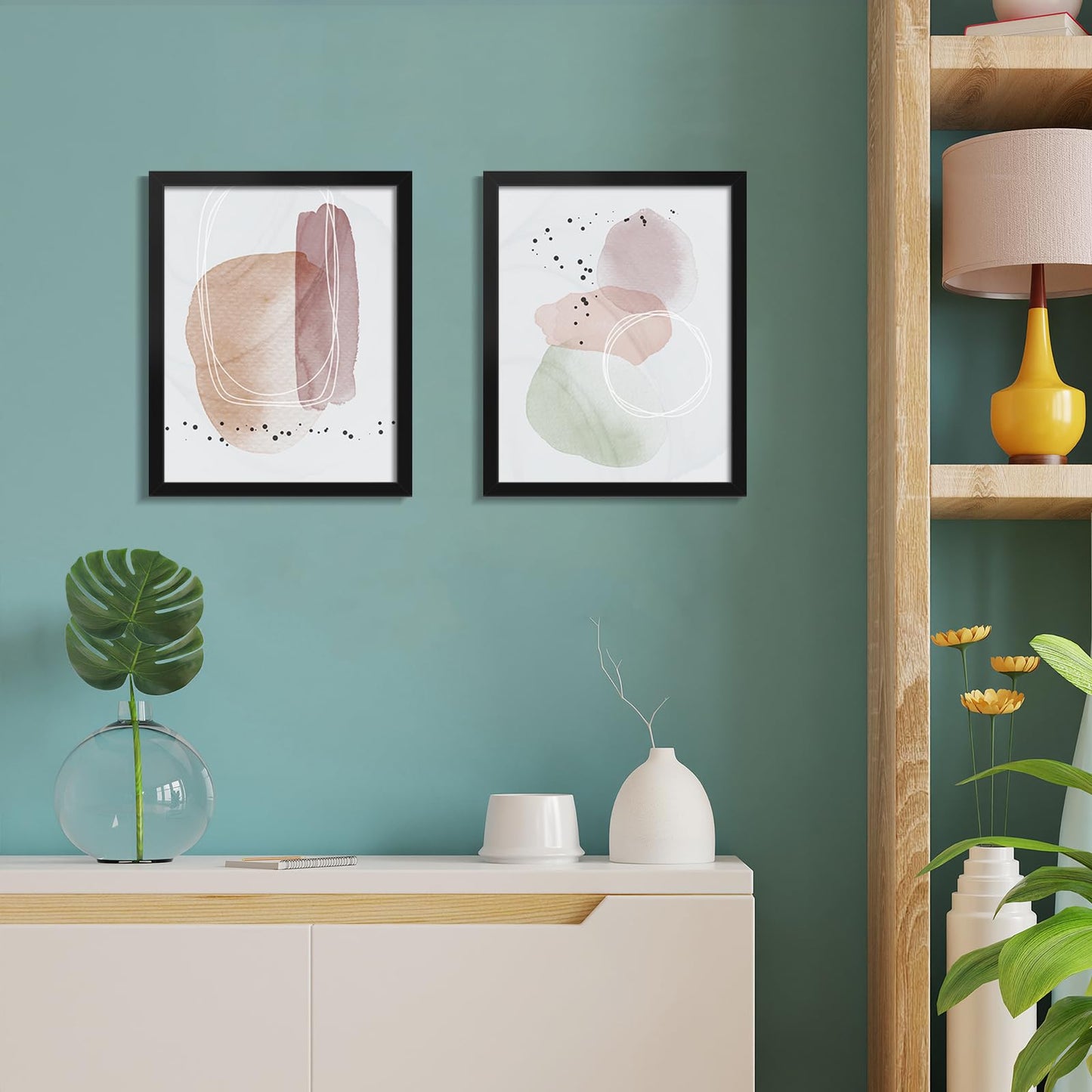 Veleclo 8.5x11 Picture Frame for Wall Display, 8.5x11 Black Frame with Shatter Resistant Plexiglass, Stable and Sturdy 8.5 x 11 Poster Frame for Wall Display, Handpicked Gift Collection, 1 Pack