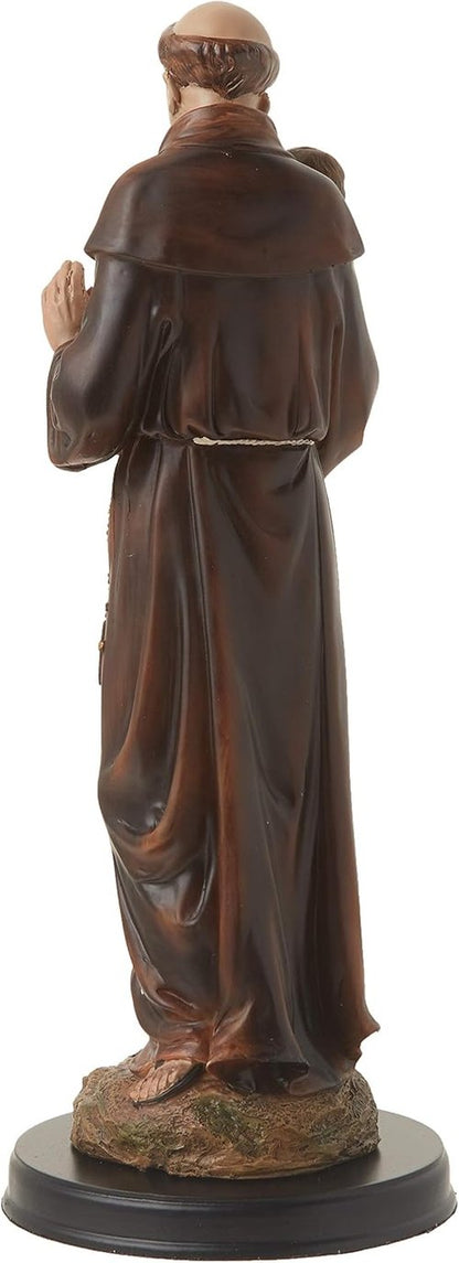 George S. Chen Imports Saint Anthony Holy Figurine - 12" Religious Statue Decor