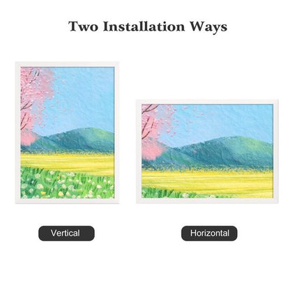 ARTWIND 20x28 Poster Frame 2 Pack, White Solid Wood Photo Picture Frame for Horizontal or Vertical Wall Mounting, Hanging Hardware Included