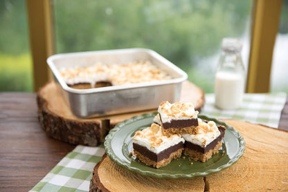 Nordic Ware Square Cake Pan - Natural Aluminum Construction | 9 x 9 Inch Size