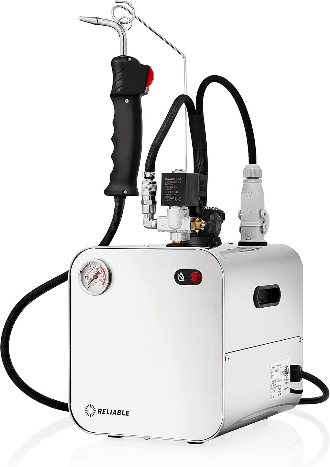 Reliable 5100CD Dental Steam Cleaner - 2.2L Stainless Steel Boiler | Eco Mode & 3.5 Bar Pressure