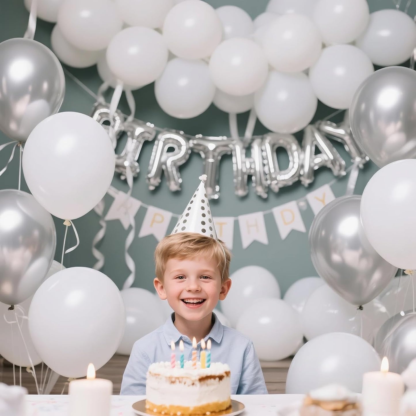 White Latex Balloons by [Brand Name] - 110pcs 12-Inch Perfect for Weddings & Bridal Showers | Includes 2 Ribbons