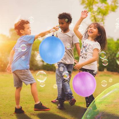RUBFAC Punch Balloons - 36Pcs Heavy Duty Neon Party Favors for Kids | Exciting Outdoor Play
