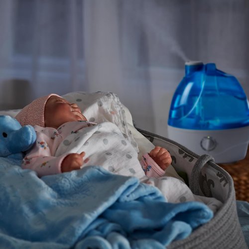 AquaOasis® Cool Mist Humidifier - 2.2L Ultrasonic Humidifier for Bedroom & Large Rooms | Adjustable 360° Nozzle