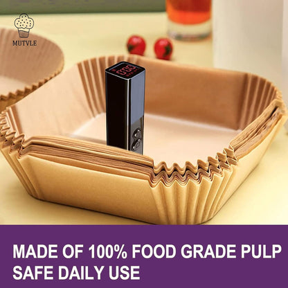 Ninja Crispi Air Fryer Liners - 260 PCS Disposable Accessories for 4 QT & 6 Cup Fryers