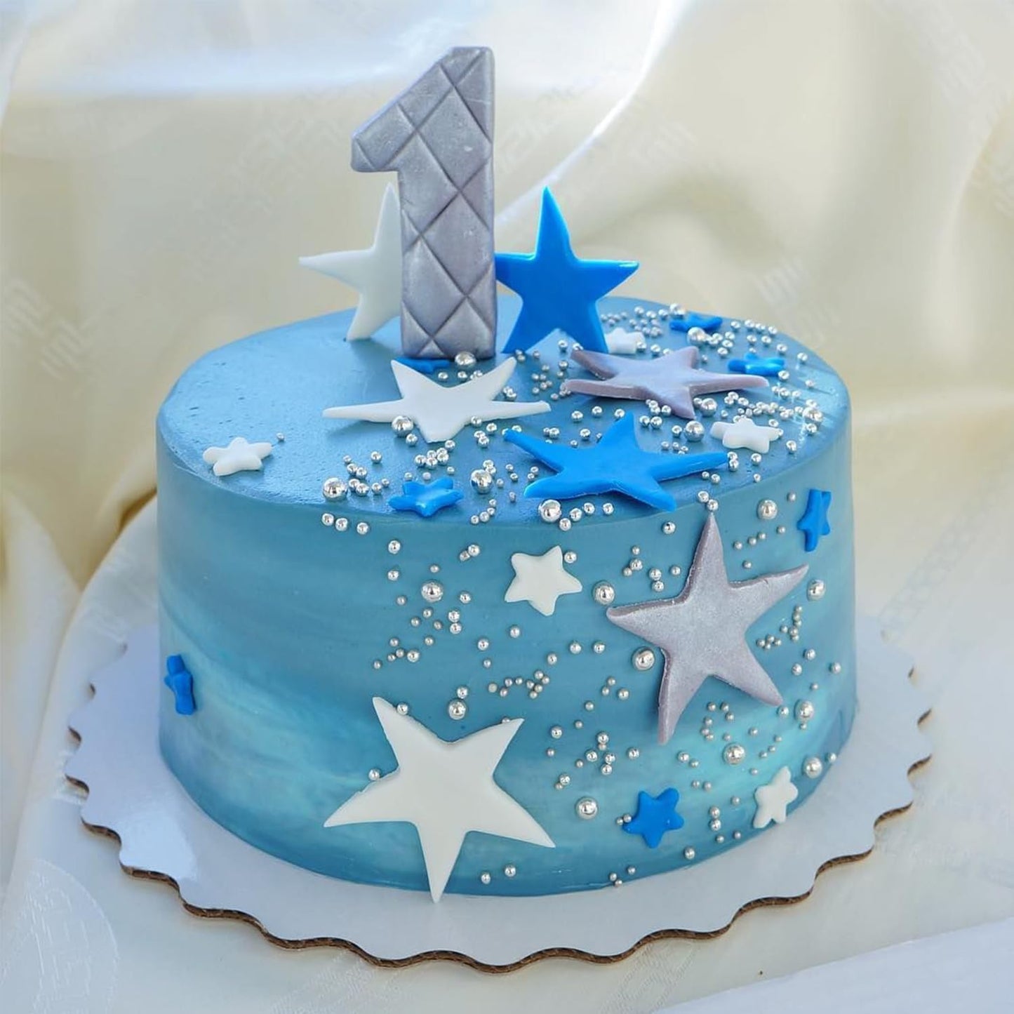 Silver Sprinkles | Edible Silver Pearl Cake Decorating Toppings - 130g/4.6oz for Weddings & Parties
