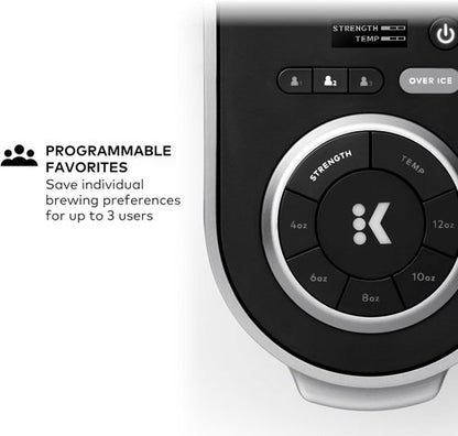 Keurig K-Supreme Plus Coffee Maker - MultiStream Technology, Customizable Strength & Temperature, 78oz Reservoir
