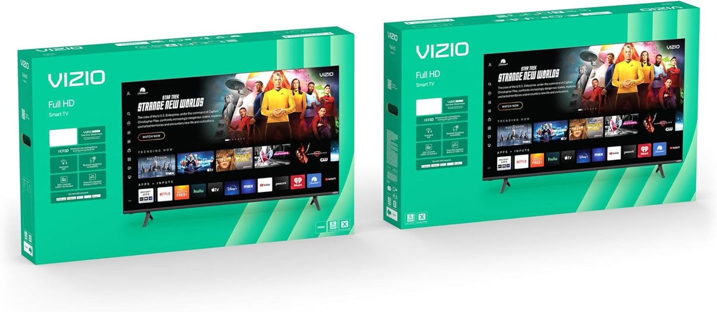 VIZIO 32-Inch Full HD 1080p Smart TV - DTS Virtual: X, Alexa & Google Cast Compatible