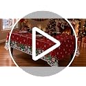Christmas Tablecloths 3 Pack - Red Snowman & Santa Waterproof 54 x 108 Inches