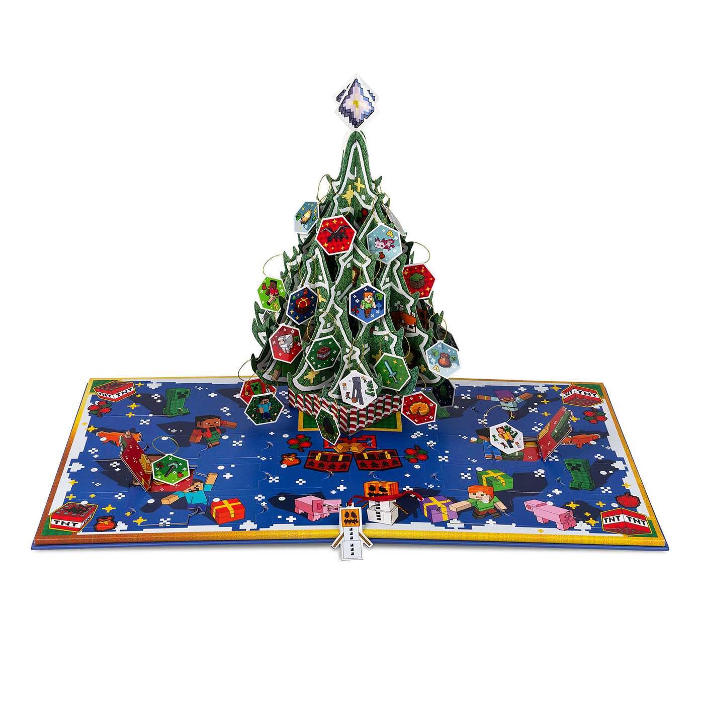 Minecraft | Official Holiday Pop-Up Advent Calendar - Fun Festive Surprises for All Ages