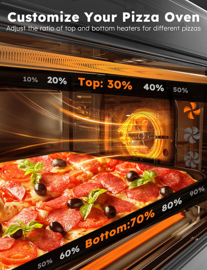 Nuwave Bravo XL Pro Air Fryer Toaster Oven - Ultra-Fast 2025 Convection System, 30QT, Stainless Steel