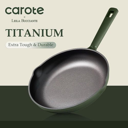 CAROTE 31-Piece Nonstick Cookware Set - Induction-Compatible Titanium & Non-Toxic Granite | PFOA Free