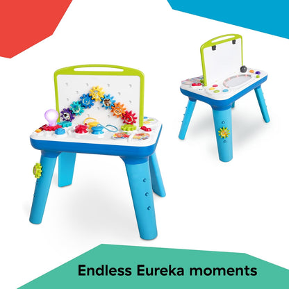 Baby Einstein Curiosity Table - Montessori Activity Play Station for 12 Months & Up | Interactive Floor Toy