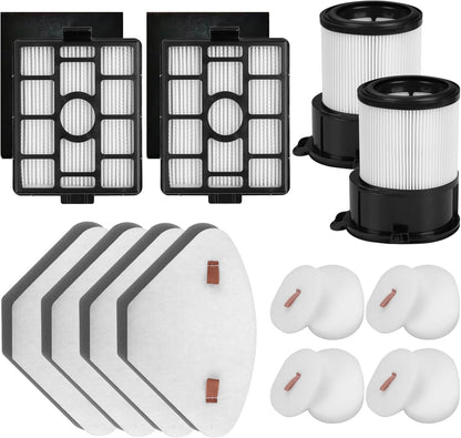 Shark Replacement Filters - Auto-Empty Dock HEPA & Pre-Motor Filter Set | 2-Pack + 4-Pack