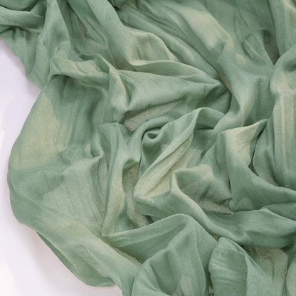 Socomi Cheesecloth Table Runner - Sage Green Boho Rustic Decor | 120 Inch for Weddings & Events
